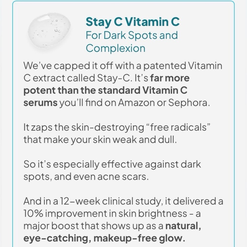 Sun Coast Total Package Serum — Vitamin C, Hyaluronic acid, Tri Peptide - Picture 11 of 11